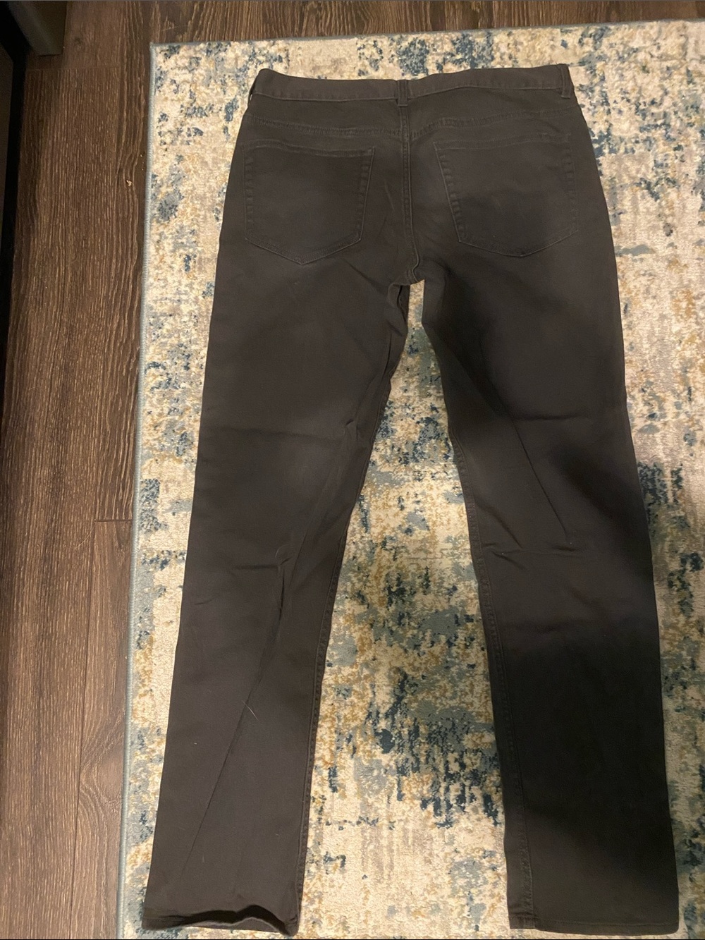 H&M Slim Fit Black/Gray, size 32x32